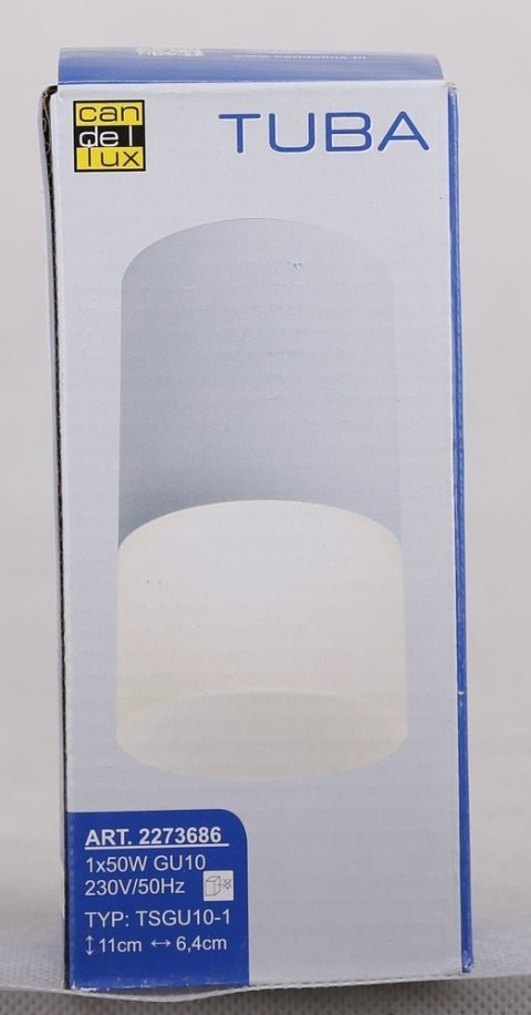 BIAŁA TUBA SZKŁO CANDELLUX 2273686