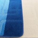 Komplet łazienkowy Montana 04N niebieski Komplet (50 cm x 80 cm i 40 cm x 50 cm) niebieski