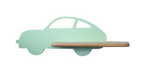 Lampa kinkiet półeczka 5W LED 4000K IQ Kids Car miętowy 21-84804