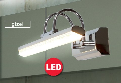 LAMPA ŚCIENNA KINKIET CANDELLUX GIZEL 20-32591 LED CHROM