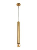 Lampa Wisząca Austin, Slim 500 mm LEDEA 50101231 E27 40W Metal Złoty
