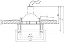 OPRAWA STROPOWA MR-16 CANDELLUX OUTLET 2219103