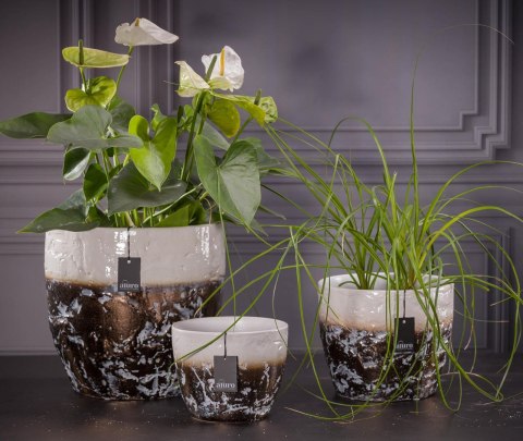 Donica MIDAXI white&copper XL_Aluro