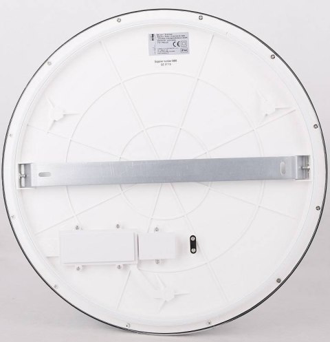 PLAFON CANDELLUX PIXEL 10-67432 24W LED IP44 CHROM+GRANILA 3000K