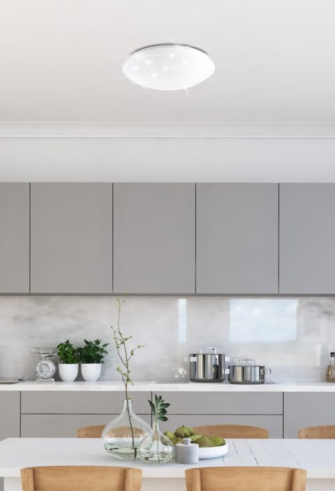 Plafon biały LED 38cm 4000K gwiezdne niebo Magnus 13-75178