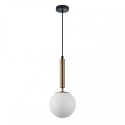 Lampa wisząca RAVENA PND-2324-1 GD+OPA