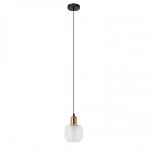 Lampa wisząca LAMEZIA PND-67594-1-BRO+CL