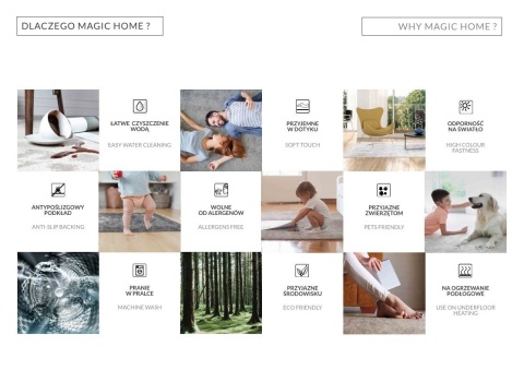 Dywan łatwoczyszczący Deco Blue Coppere 160x230