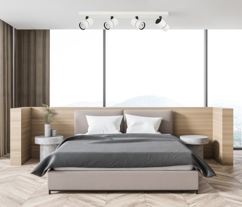 Reflektor sufitowy LACONI SPL-2813-4B-WH