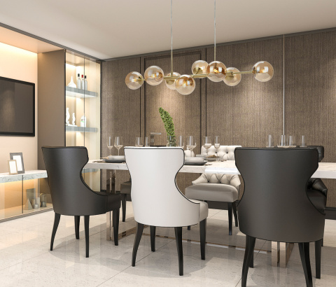 Lampa wisząca ERIMIDA PND-2244-8A-GD Italux