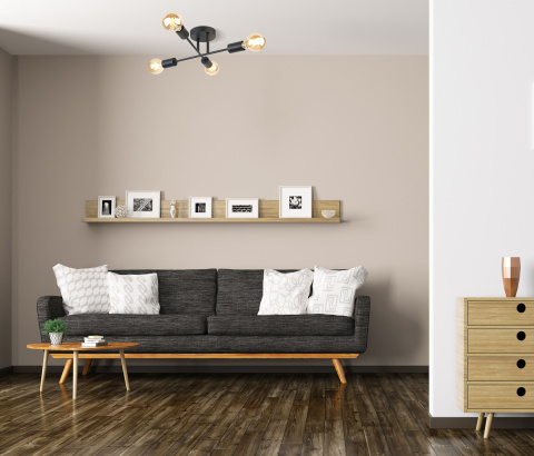 Lampa wisząca MONTICO PNC-1627-4-BL