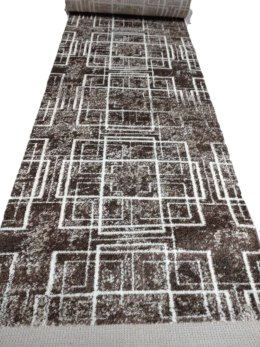 Chodnik dywanowy Panamero 09 Brązowy - szerokość od 60 cm do 150 cm brązowy 100 cm