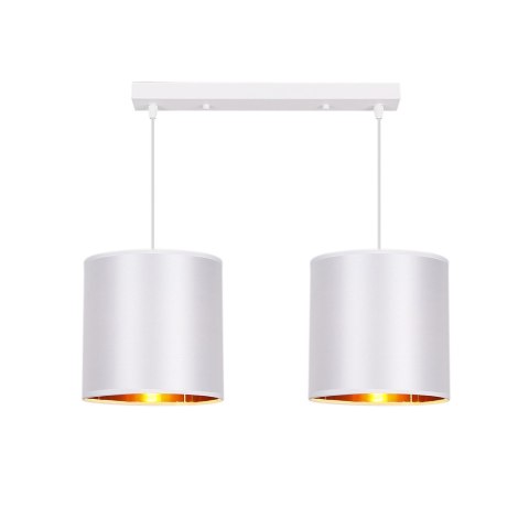 Lampa wisząca biała listwa 2xE27 Atlanta 32-00644