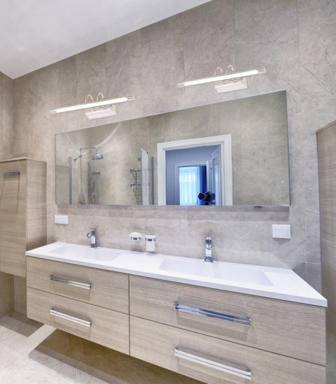 LAMPA ŚCIENNA KINKIET CANDELLUX LINEA 20-40763 LED CHROM