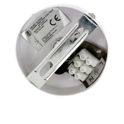 LAMPA SUFITOWA WISZĄCA CANDELLUX HAMP 31-51905 E27 BIAŁY