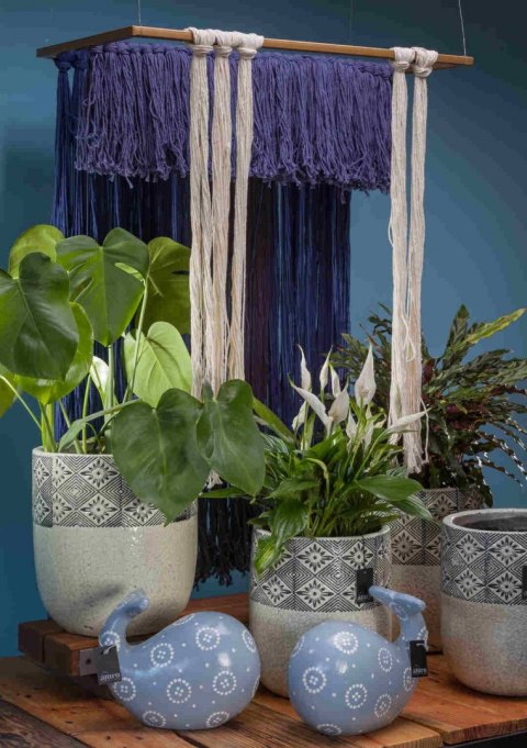 Makrama sznurkowa KITTIRI - rama metal_Aluro