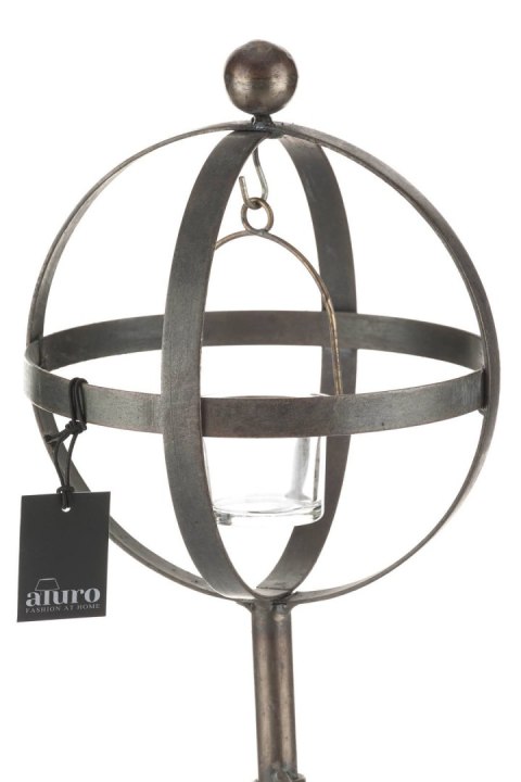 Świecznik- lampion BAXTER_Aluro L