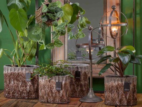 Świecznik- lampion BAXTER_Aluro L