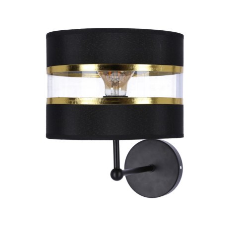 ANDY LAMPA KINKIET CZARNY 1X40W E27 ABAŻUR