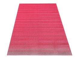 Dywan sznurkowy jednostronny PATIO 06 133 x 195 cm czerwony