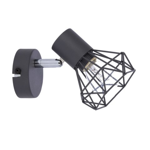 KINKIET CANDELLUX VERVE 91-60969 E14 MATOWY SZARY