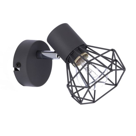 KINKIET CANDELLUX VERVE 91-60969 E14 MATOWY SZARY