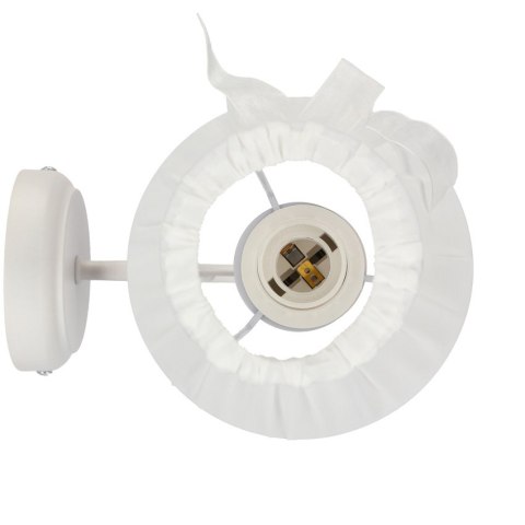 LAMPA SCIENNA KINKIET CANDELLUX ZEFIR 21-73785 BIAŁY
