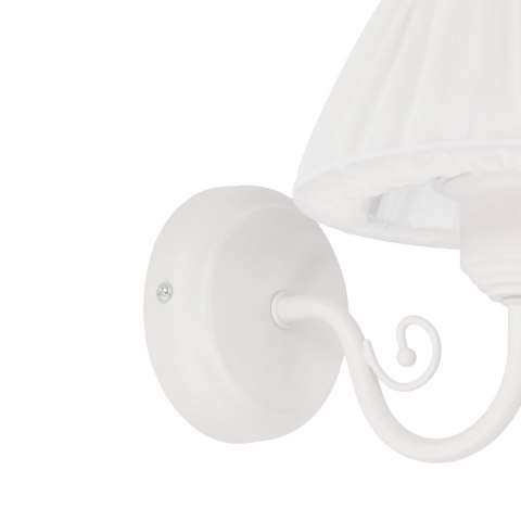 LAMPA SCIENNA KINKIET CANDELLUX ZEFIR 21-73785 BIAŁY