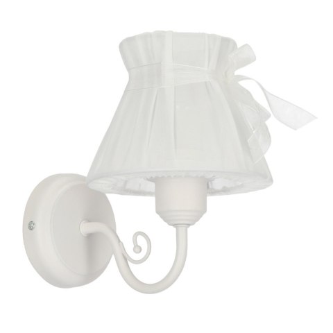 LAMPA SCIENNA KINKIET CANDELLUX ZEFIR 21-73785 BIAŁY