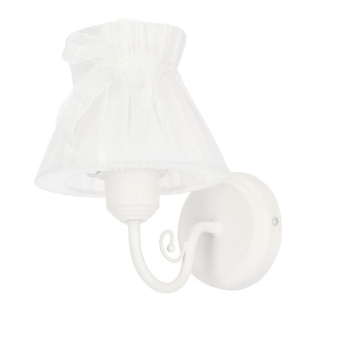 LAMPA SCIENNA KINKIET CANDELLUX ZEFIR 21-73785 BIAŁY