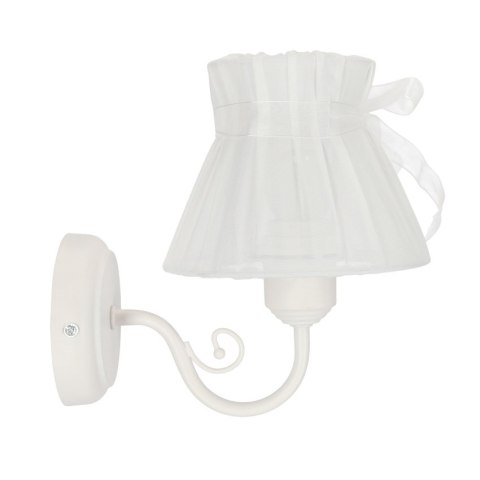LAMPA SCIENNA KINKIET CANDELLUX ZEFIR 21-73785 BIAŁY
