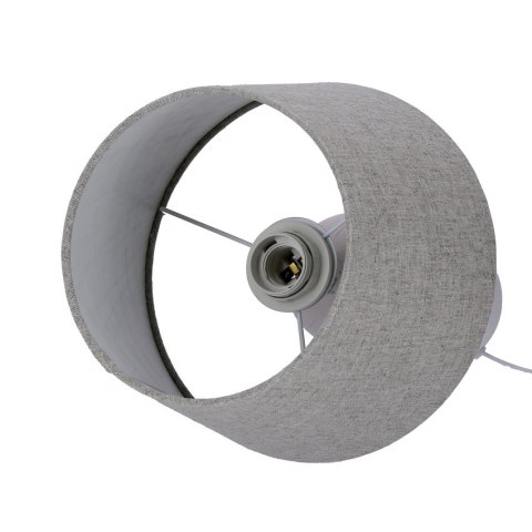 LAMPA STOŁOWA GABINETOWA CANDELLUX WALIA 41-39194 E27 SREBRNA