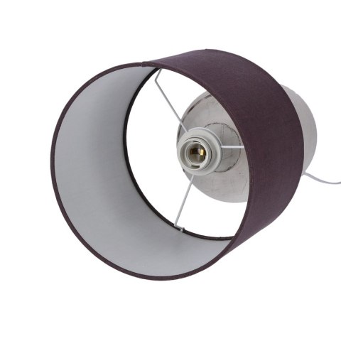 LAMPA STOŁOWA GABINETOWA CANDELLUX WALIA 41-39194 E27 SREBRNA