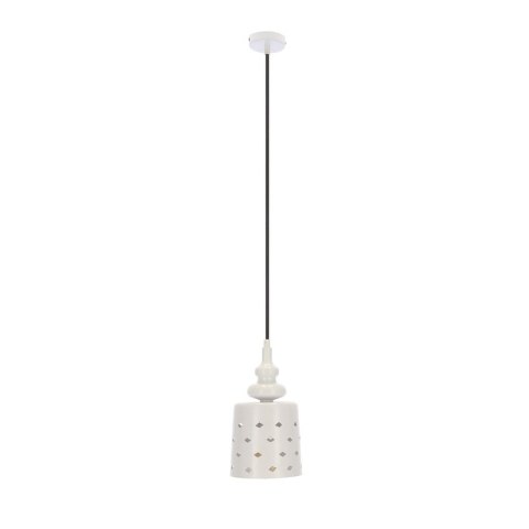 LAMPA SUFITOWA WISZĄCA CANDELLUX HAMP 31-51905 E27 BIAŁY
