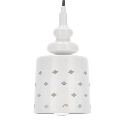 LAMPA SUFITOWA WISZĄCA CANDELLUX HAMP 31-51905 E27 BIAŁY