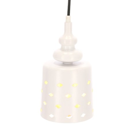 LAMPA SUFITOWA WISZĄCA CANDELLUX HAMP 31-51905 E27 BIAŁY