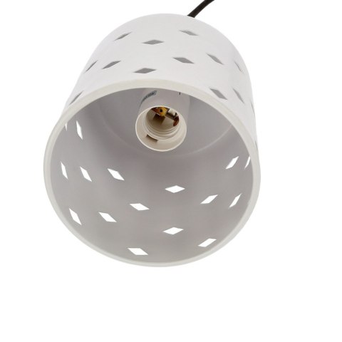 LAMPA SUFITOWA WISZĄCA CANDELLUX HAMP 31-51905 E27 BIAŁY