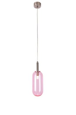 Lampa Wisząca Fiuggi LEDEA 50133212 LED 6W Szkło Różowy