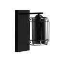 JONERA LAMPA KINKIET CZARNY P25 1X40 E27 KLOSZ DYMIONY