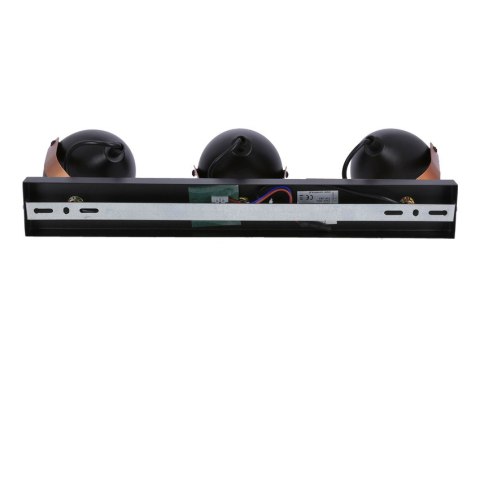 Lampa czarno-miedziana regulowana spot E14 3x40W Anica 93-82589