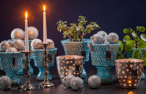 Lampion srebrny BONTA_Aluro