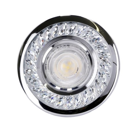 SK-92 CH/TR GU10 50W+LED SMD 3W 230V CHROM oczko sufitowe lampa sufitowa