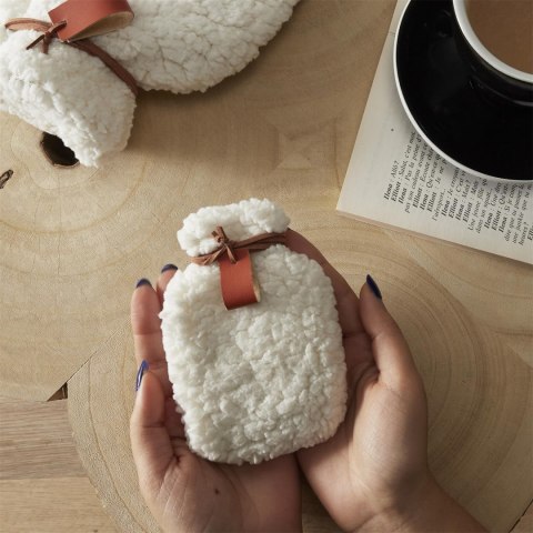 Ogrzewacz do rąk Furry biały