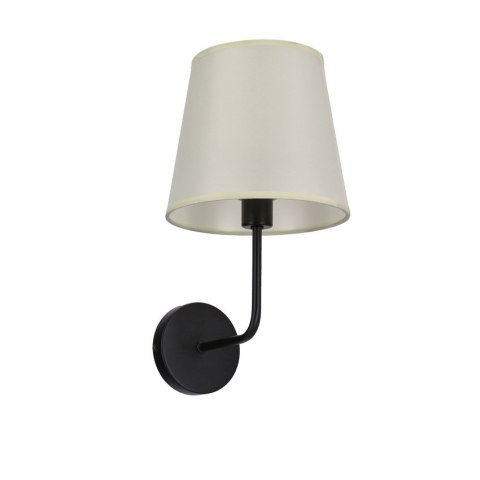 Kinkiet czarno-beżowy matowy Pasteri 21-01344