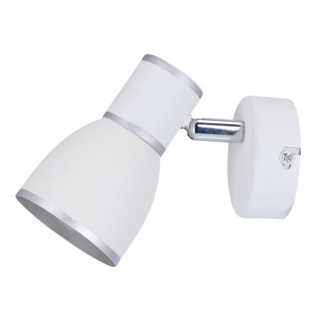 LAMPA ŚCIENNA KINKIET CANDELLUX FIDO 91-63366 E14 BIAŁY+CHROM