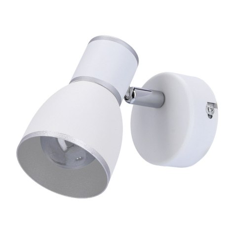 LAMPA ŚCIENNA KINKIET CANDELLUX FIDO 91-63366 E14 BIAŁY+CHROM