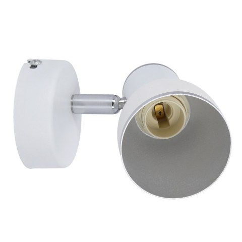 LAMPA ŚCIENNA KINKIET CANDELLUX FIDO 91-63366 E14 BIAŁY+CHROM