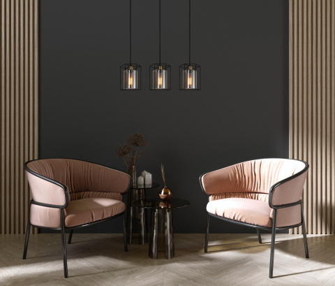 Lampa wisząca KALULA PND-78901-3-BK+SG