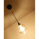 Lampa wisząca szklana czarno/brązowa Aspa 31-00583