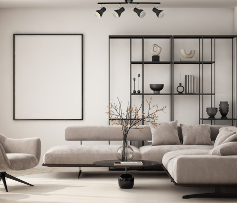 Spot, reflektor, plafon RIADO SPL-3422-4-BL